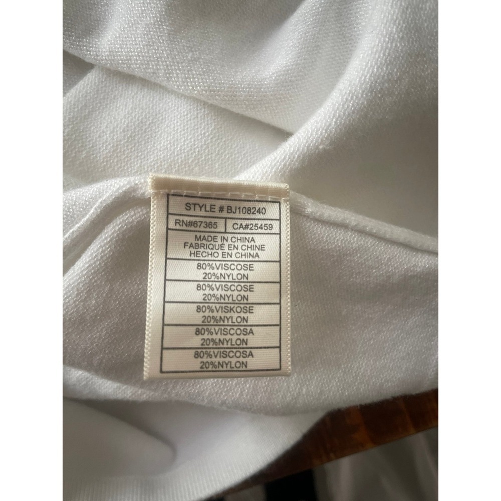 BB Dakota White Dress. Size Large - Picture 5 of 6